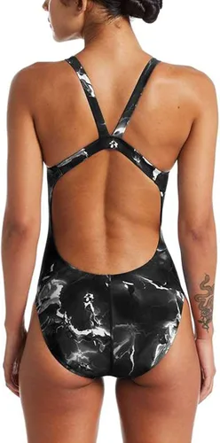 Vista 2 de Nike Hydrastrong Lightning Fastback de una pieza para mujer, varios