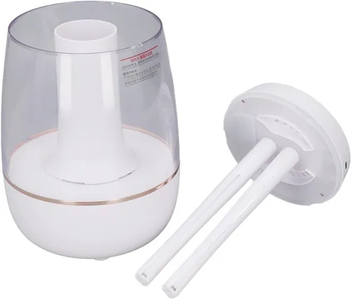 Vista 8 de Humidificadores, 3L Doble Spray Mist Humidificador de niebla fría, USB alimentado silencioso humidificador de uso esencial difusor de aceite