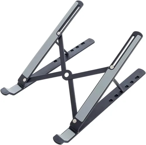 Vista 3 de Foldable Desk Laptop Stand Notebook Adjustable 6 Gear Portable Laptop Holder for Tablet Laptop Desktop Stand