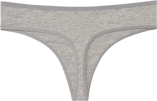 Vista 3 de Nabtos Tangas de algodón para mujer, ropa interior sexy íntima para mujer, paquete de 6