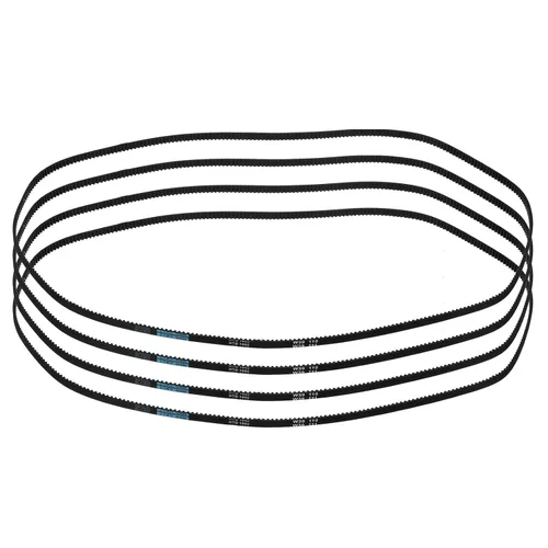 Vista 101 de uxcell 4 piezas HTD-3M Correa de Distribución de Goma 48 Dientes, Longitud de Paso 144mm x Ancho 6mm x Altura 2.4mm, Correa de Polea de Distribución
