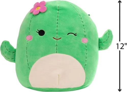 Vista 2 de Squishmallows Maritza The Cactus Oficial Kellytoy Ultra Suave Pascua Cumpleaños