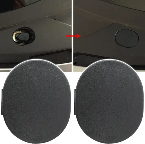 Vista 7 de XUKEY 2 fundas de goma para rejilla de parabrisas con orificio de tornillo, compatibles con Mazda Miata MX5 Millenia MPV Protege Miata RX7 3 Ford