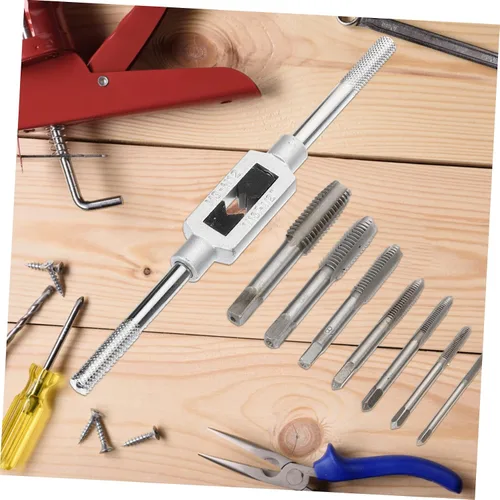 Vista 7 de Uonlytech 1 Unidades de extractor de pernos llave llave de mano juego de herramientas de rosca máquina roscado roscado herramienta de roscado