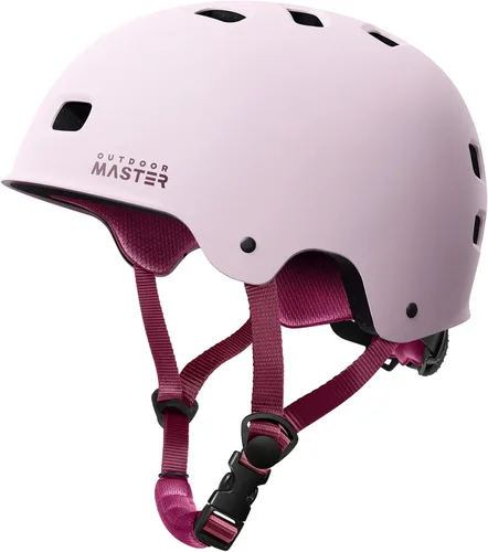 Vista 8 de OutdoorMaster - Casco de patineta y ciclismo, dos forros extraíbles, ventilación, para varios deportes, scooter, patinaje en línea, patinaje