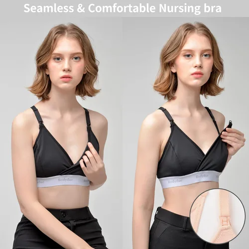 Vista 3 de Bodydue Maternity Essential Nursing Bra for Breastfeeding