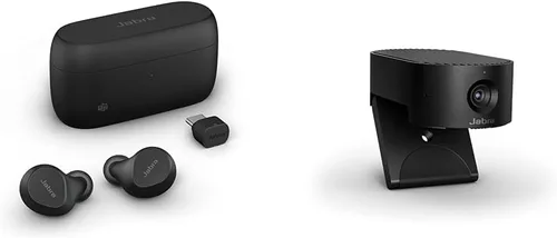 Vista 8 de Jabra Evolve2 - Auriculares inalámbricos con Bluetooth con cancelación activa de ruido y tecnología de voz multisensor, certificados para funcionar