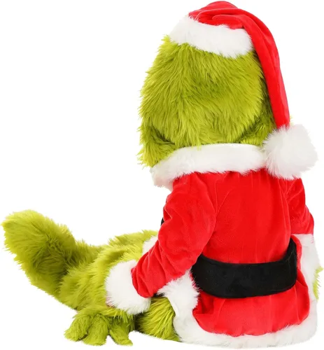 Vista 3 de Disfraz de Papá Noel Grinch infantil