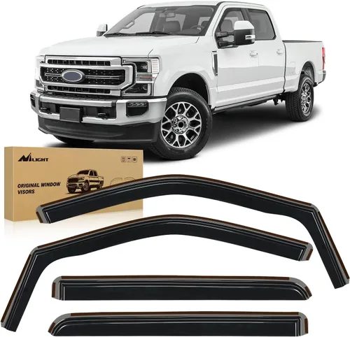 Vista 20 de Nilight - Deflectores de lluvia en canal para Ford Bronco Sport 2021 2022 2023 2024, deflectores de ventana originales, viseras de ventilación