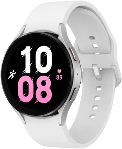 Vista 14 de SAMSUNG Galaxy Watch 5 44mm Bluetooth Smartwatch con seguimiento del cuerpo, salud, fitness y sueño, batería mejorada, cristal de zafiro
