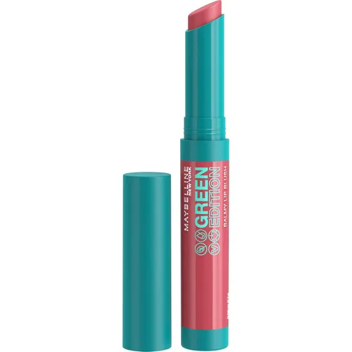 Vista 12 de Maybelline Green Edition Balmy Lip Blush, formulado con aceite de mango, Bonfire, Blue Red, 1 unidad