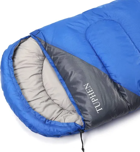 Vista 5 de tuphen - Sacos de dormir para adultos, niños, niñas, mochileros, senderismo, camping, forro de microfibra, clima frío y cálido, 4 estaciones, uso