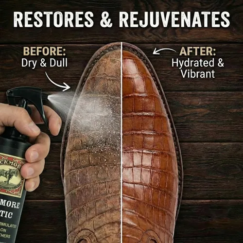 Vista 4 de Bickmore Exotic – Aerosol especialmente formulado, utilizado para limpiar, pulir y proteger pieles exóticas y piel de reptil.