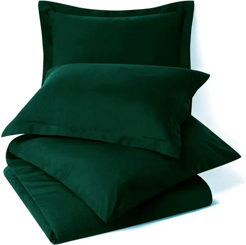 Vista 39 de Juego de cama de 5 piezas, 100% algodón egipcio de 600 hilos, fundas de almohada y sábana bajera con bolsillo extra profundo, ropa de cama suave