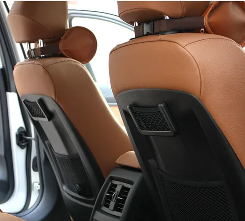 Vista 3 de for Citroen Ds Ds4 Ds4s Ds5 Ds6 Ds7 Ds5ls Ds3 Car Seat Side Back Storage Net Bag Phone Holder Pocket Organizer Stowing Tidying