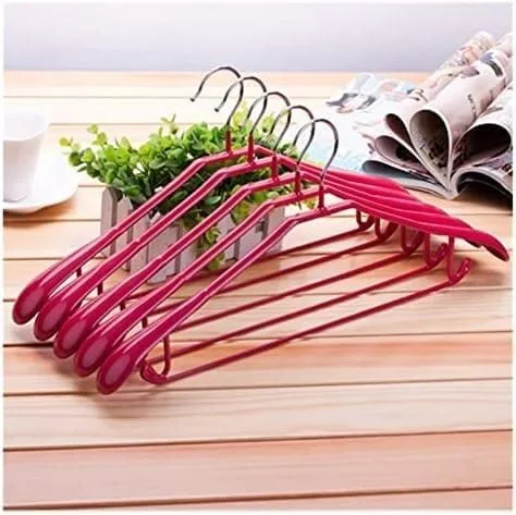 Vista 14 de Perchero organizador de ropa, perchas de ropa / perchas para abrigos, 10 perchas de metal antideslizante sin costuras para el hogar para colgar ropa