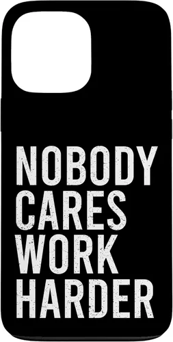 Vista 23 de Funda de regalo para iPhone 13 Nobody Care Work Hard Actitude Grit Hustle Success