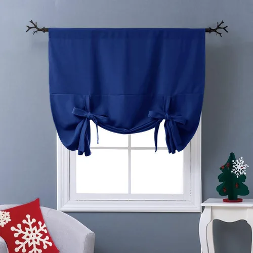Vista 95 de NICETOWN Cortina Opaca con Aislamiento Térmico – Persiana Enrollable para Ventana de Bebé para Dormitorio/Acción de Gracias
