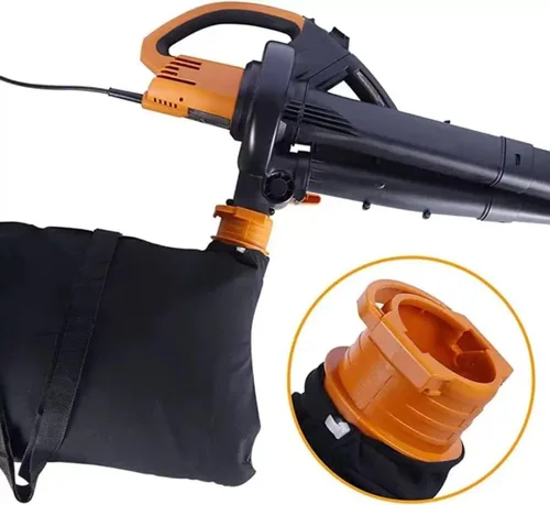 Vista 4 de 50026858 WGBAG500 Trivac Leaf Collection Bolsa que se ajusta a la aspiradora sopladora Worx, modelo de repuesto WG502, WG508, WG505, WG509, WG500