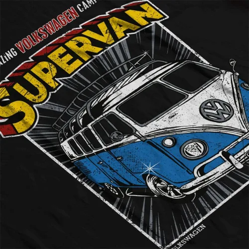 Vista 5 de Volkswagen Supervan Camper - Camiseta para hombre