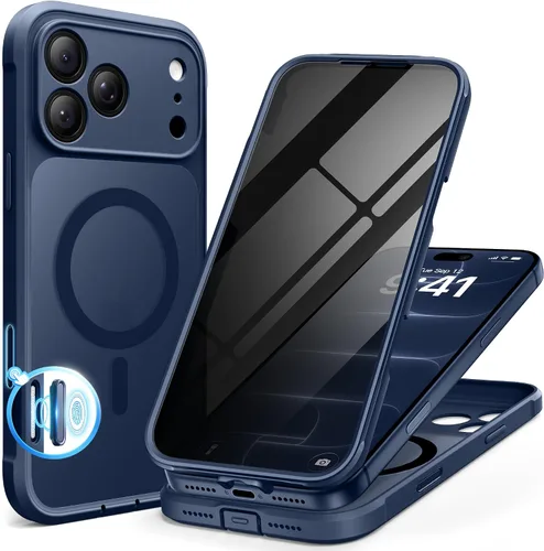 Vista 53 de BERFY for iPhone 12 Pro Max Case, Fit for Magsafe Negro