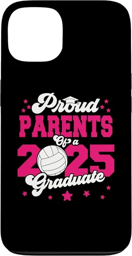 Vista 7 de iPhone 16 Parents of a 2025 Graduate Prom Graduation 25 VolleyBall Case