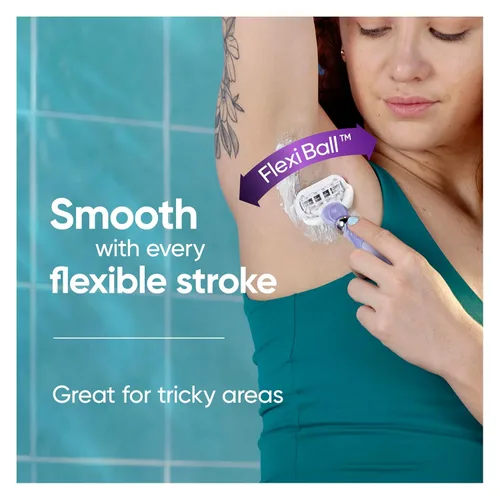 Vista 3 de Gillette Venus Extra Smooth Swirl - Repuestos para cuchilla de afeitadora para mujer - 4