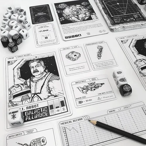 Vista 2 de Juego de mesa Escape the Dark Sector: aventura de ciencia ficción, juego cooperativo, juego de estrategia para adolescentes y adultos, a partir