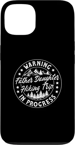 Vista 7 de Warning Father Daughter Hiking Trip in Progress Case for iPhone 17