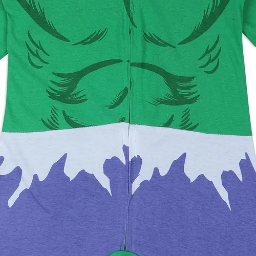 Vista 4 de Marvel Hulk, Capitán América, Iron Man o Spider-Man - Mono con cremallera y capucha para niños bebés y pequeños