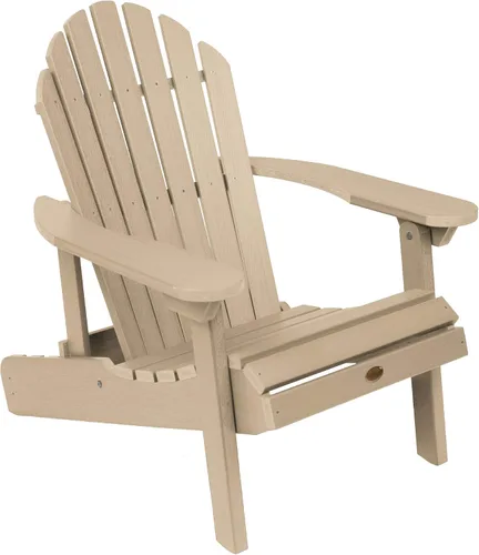 Vista 11 de Highwood Hamilton - Silla Adirondack plegable y reclinable fabricada en Estados Unidos, tamaño adulto, eucalipto