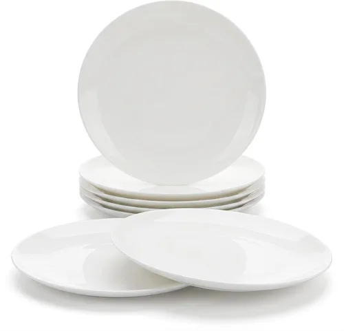 Vista 14 de Bone China - Juego de 4 cuencos de salsa de soja mini de 4 onzas Negro