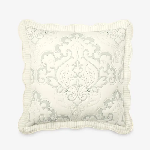 Vista 13 de BrylaneHome Amelia - Funda de almohada King, color rosa baya.