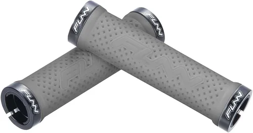 Vista 8 de Funn Combat II - Empuñaduras para manillar de bicicleta de montaña con doble bloqueo en la abrazadera, empuñaduras cómodas y duraderas con diámetro