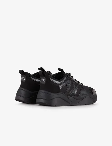 Vista 7 de AX ARMANI EXCHANGE Women's Ax Logo Streetwear Sneaker