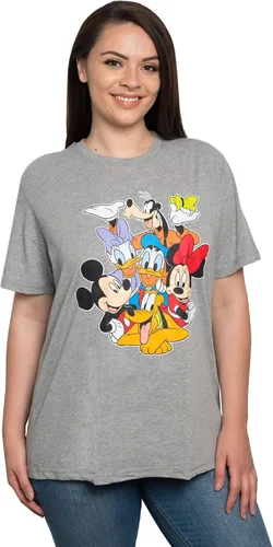 Vista 5 de Disney Camiseta de talla grande para mujer con estampado de Minnie Mouse