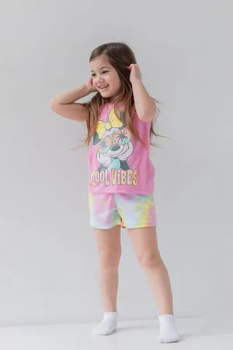 Vista 2 de Disney Winnie the Pooh Minnie Mouse - Camiseta sin mangas para niñas y niños pequeños
