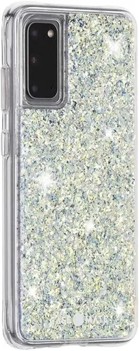 Vista 2 de Case-Mate - TWINKLE - Funda para Samsung Galaxy S20+ S20 Plus - Compatible con 5G - Lámina reflectante iridiscente con purpurina - 6.7 pulgadas
