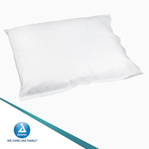 Vista 6 de Dynarex Fundas de almohada blancas T/P, 21 x 30 pulgadas, 100