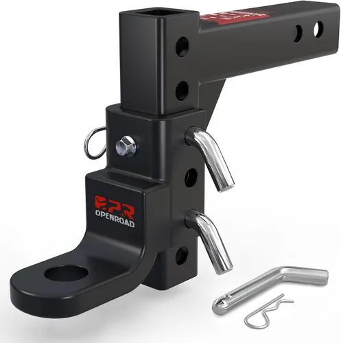 Vista 9 de OPENROAD Extensión de enganche de remolque, longitud del extensor de enganche de 12 pulgadas para extensor de tubo receptor de 2 pulgadas, 5000
