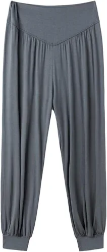 Vista 62 de Pantalones de algodón modal para mujer de AvaCostume, pantalones suaves para practicar yoga o deportes.