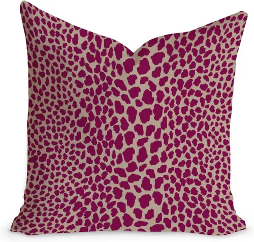 Vista 21 de Funda de cojín decorativa con estampado de guepardo verde peridoto para sofá, funda de almohada verde crema con estampado de leopardo con A-16