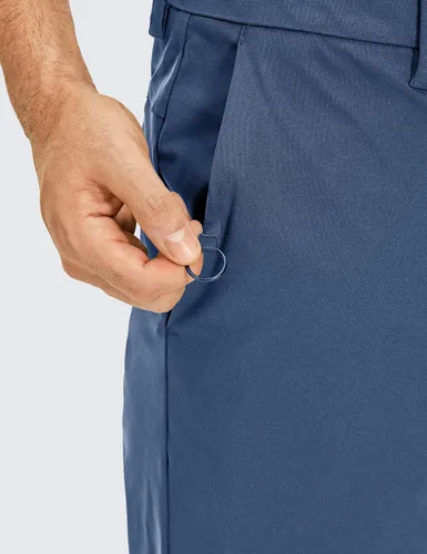 Vista 3 de CRZ YOGA Pantalones de golf cómodos para todo el día, tallas 303234 pulgadas de hombre, secado rápido, ligeros, con bolsillos, casuales