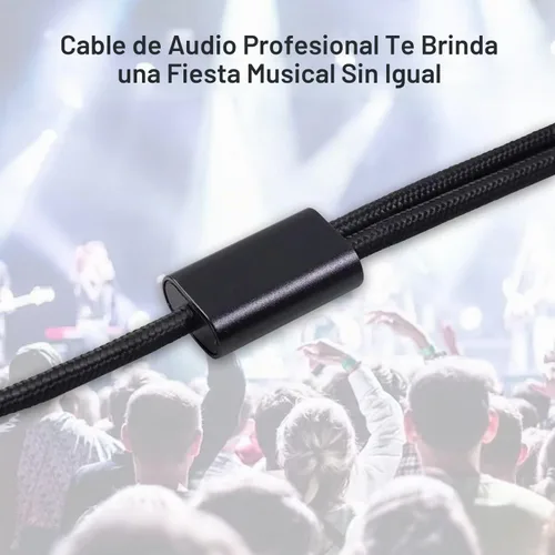 Vista 7 de Smithok Cable divisor estéreo USB C a doble de 0.250 in y 1/4 pulgadas, USB tipo C a cable de audio TS dual de 0.250 in 1/4 pulgadas para iPhone