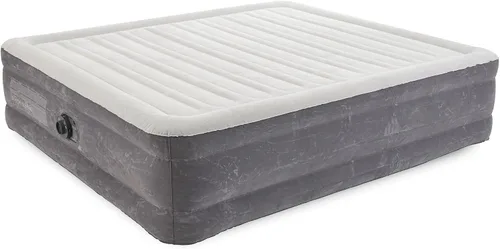 Vista 5 de Intex Colchón inflable Fiber-Tech de 18 pulgadas de tamaño King con bomba integrada y tecnología Dura-Beam (paquete de 2)