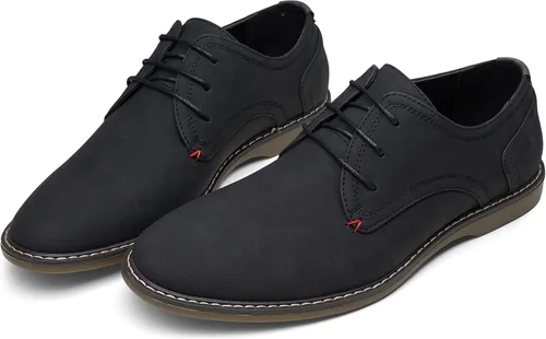Vista 9 de Jousen Zapatos de vestir casuales para hombre, zapatos de vestir clásicos de negocios retro para hombres