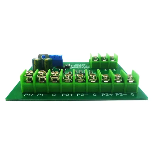Vista 14 de 4ch 500 Celsius PT100 Thermocouple RTD emperature Sensor RS485 Temperature Sensor Module Modbus RTU Board Paperless Recorder (A 12V with Rail Box)