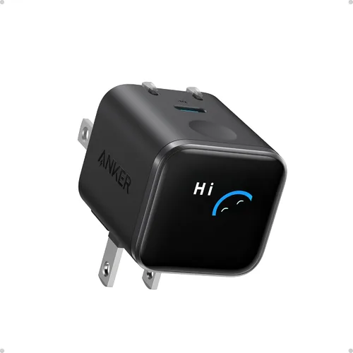 Vista 16 de Anker Cargador de pantalla inteligente nano, cargador rápido USB C máximo Negro