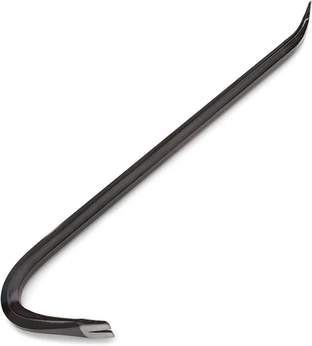 Vista 2 de Edward Tools Barra de demolición de cuello de cisne – Barra de palanca de acero forjado extra resistente para una demolición más fácil – Cuello