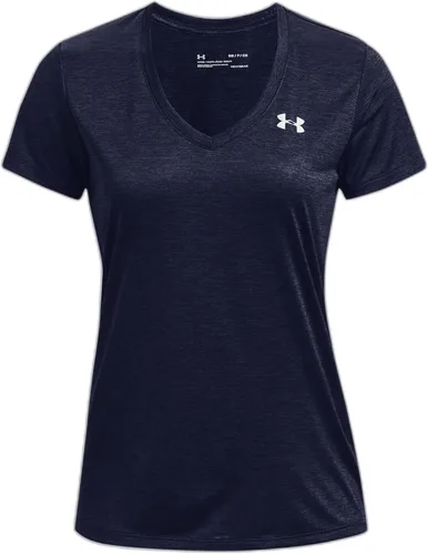 Vista 5 de Under Armour Camiseta de manga corta con cuello en V para mujer